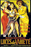 Světla varieté – plakát filmu