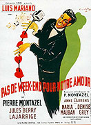 Pas de week-end pour notre amour – plakát filmu