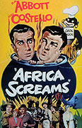 Abbott a Costello: Afrika volá – plakát filmu