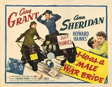 I Was a Male War Bride – plakát filmu