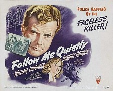 Follow Me Quietly – plakát filmu