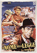 In nome della legge – plakát filmu