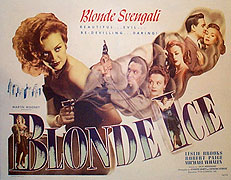 Blonde Ice – plakát filmu
