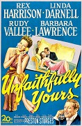 Unfaithfully Yours – plakát filmu