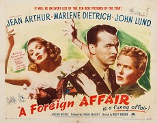 Zahraniční aféra – plakát filmu