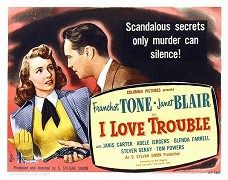 I Love Trouble – plakát filmu