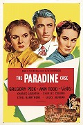 Případ Paradineová – plakát filmu
