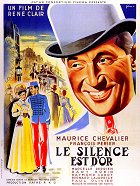 Silence est d'or, Le – plakát filmu