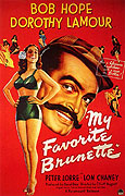 Má oblíbená brunetka – plakát filmu