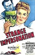 Strange Impersonation – plakát filmu
