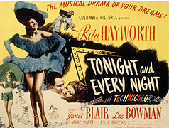 Tonight and Every Night – plakát filmu