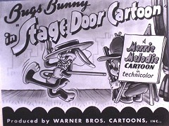 Stage Door Cartoon – plakát filmu