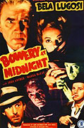 Bowery at Midnight – plakát filmu