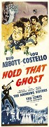 Hold That Ghost – plakát filmu