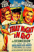 That Night in Rio – plakát filmu