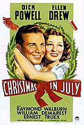 Christmas in July – plakát filmu