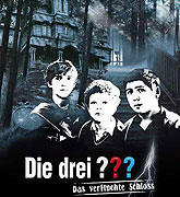Tři pátrači a tajemství strašidelného zámku – plakát filmu