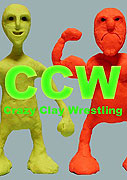 Crazy Clay Wrestling – plakát filmu