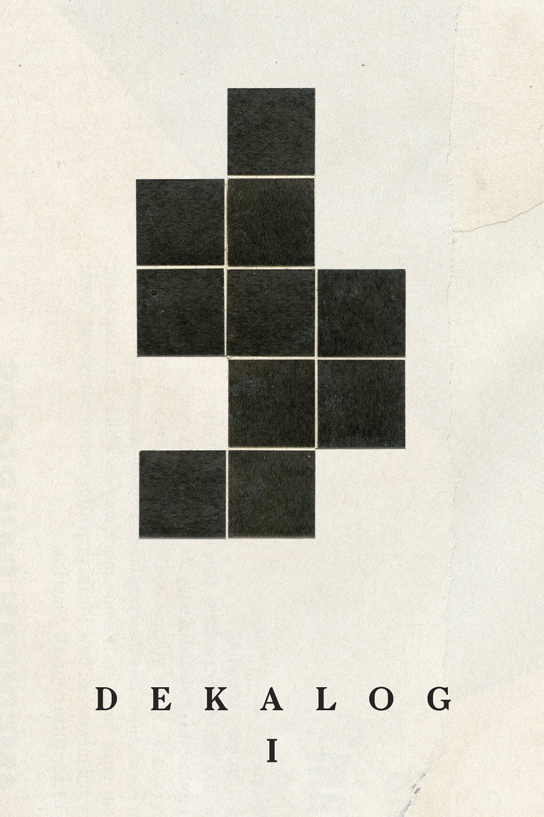 Dekalog, jeden – plakát filmu