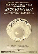 Back to the Egg – plakát filmu