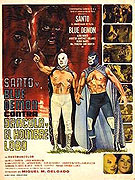 Santo y Blue Demon contra Drácula y el Hombre Lobo – plakát filmu