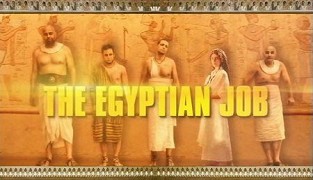 Loupež v Egyptě – plakát filmu