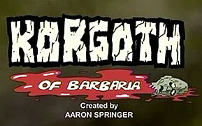 Korgoth of Barbaria – plakát filmu