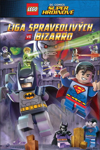 Lego DC Super hrdinové: Liga spravedlivých vs Bizarro – plakát filmu