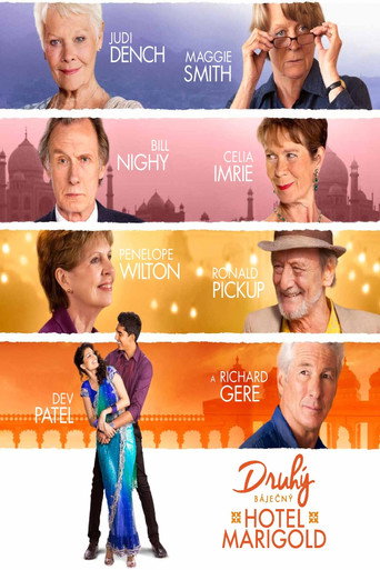 Druhý báječný hotel Marigold – plakát filmu