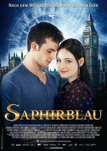 Modrá jako safír – plakát filmu