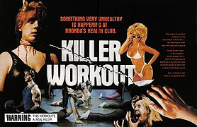 Vražedný aerobic – plakát filmu