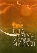 Biela stužka v tvojich vlasoch – plakát filmu