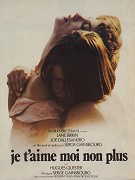 Je t'aime moi non plus – plakát filmu