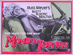 Mondo Topless – plakát filmu