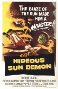 Hideous Sun Demon, The – plakát filmu