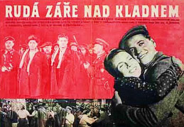 Rudá záře nad Kladnem – plakát filmu