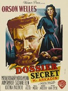 Pan Arkadin - Důvěrná zpráva – plakát filmu