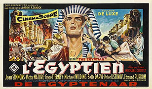 Egypťan Sinuhet – plakát filmu
