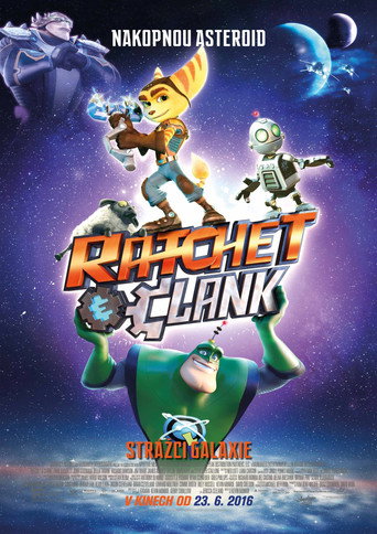 Ratchet a Clank: Strážci galaxie – plakát filmu
