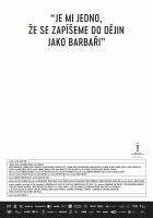 „Je mi jedno, že se zapíšeme do dějin jako barbaři“ – plakát filmu