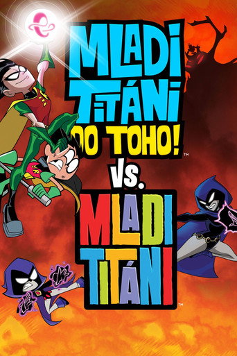 Mladí Titáni do toho! vs. Mladí Titáni – plakát filmu
