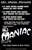 Maniac – plakát filmu
